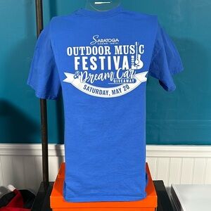 Port & Company Saratoga Casino Hotel Outdoor Music Festival T Shirt size M